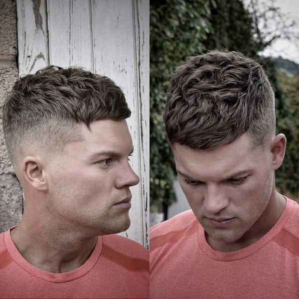 Short Textured Men’s Haircut