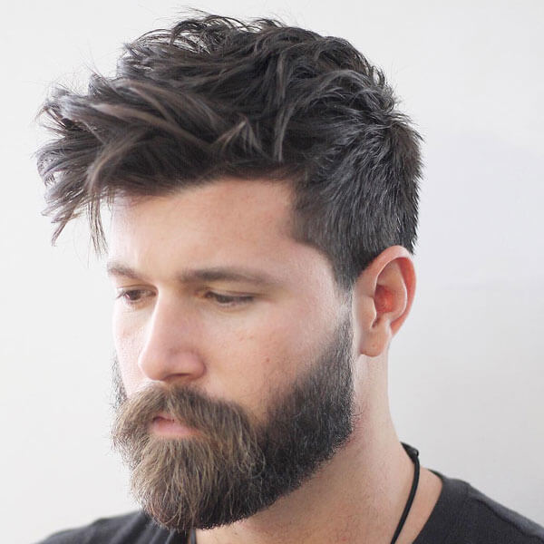 Messy Taper Hairstyle