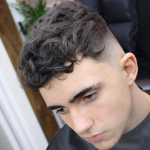 Curly Hair Fade