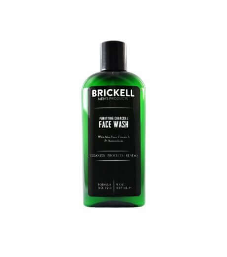 Brickell Men's Products Purifying Charcoal Face Wash