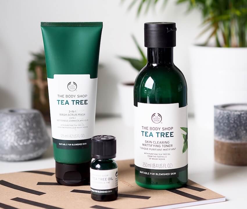 the body shop tea tree skin clearing facial wash