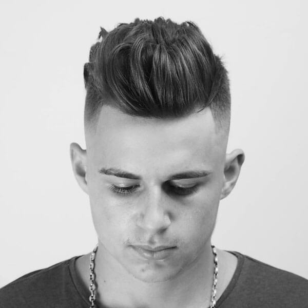 Short Quiff Haircut For Men