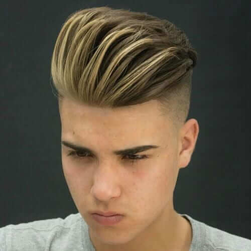 Disconnected Quiff Hairstyles For Men