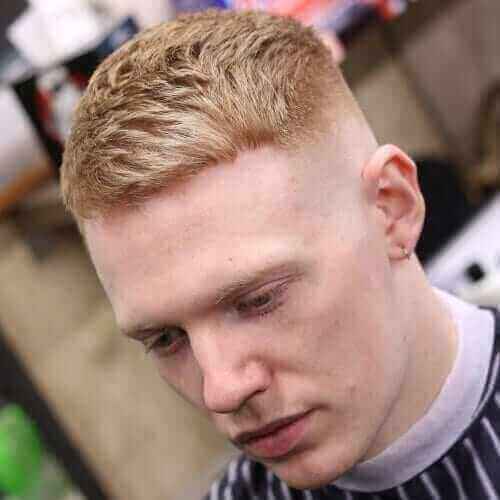 Short Textured Haircut for Men
