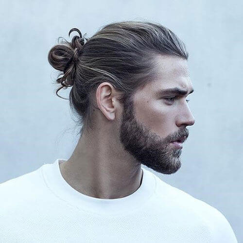 Man Bun + Beard