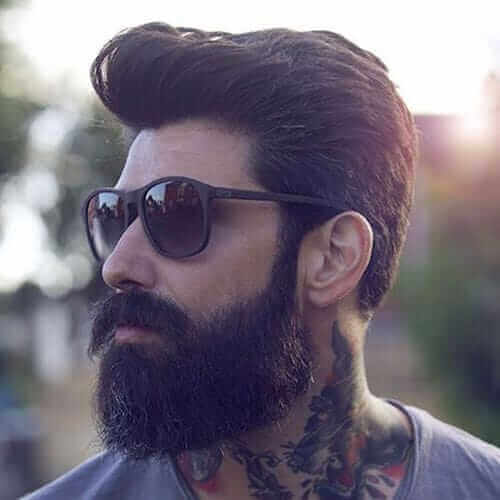 Classic Tapered Sides + Textured Pomp