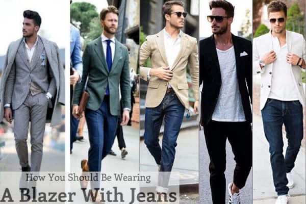 How to Wear a Blazer With Jeans For Men - Men's Fashion & Styles