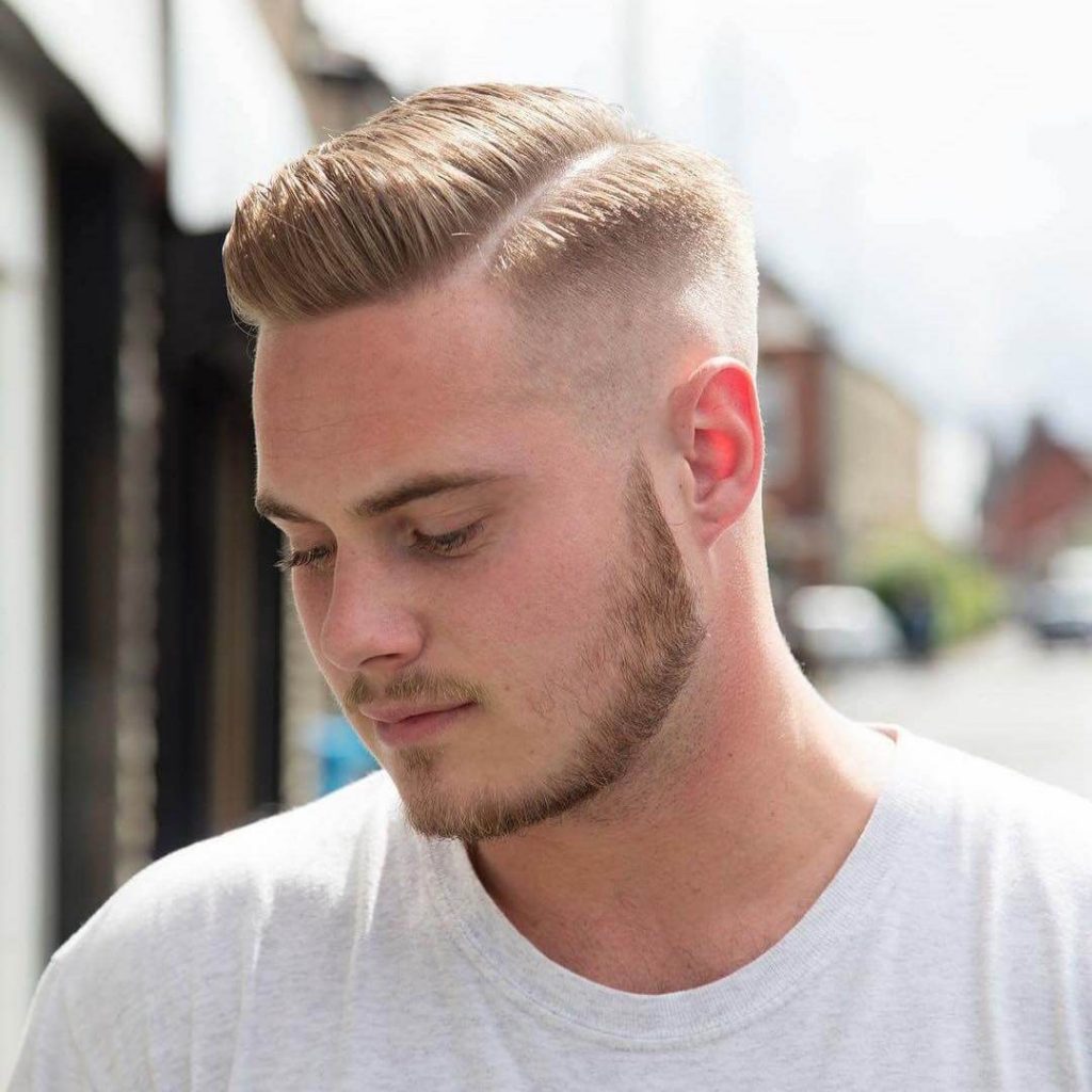 Side Part with High Fade Haircuts