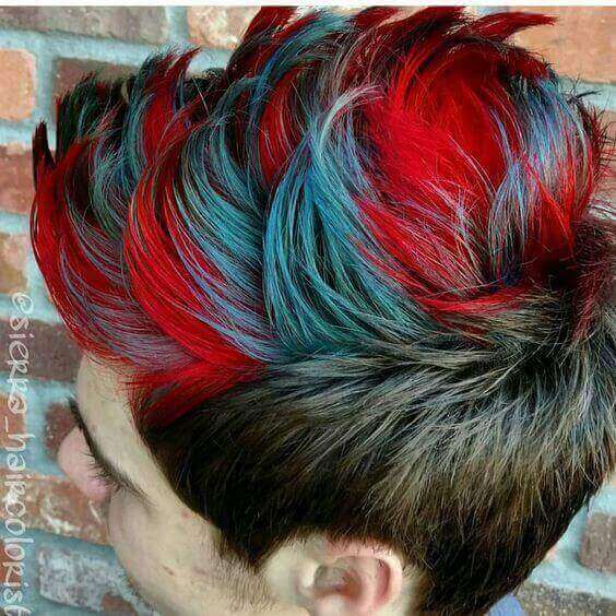 Mens hair color