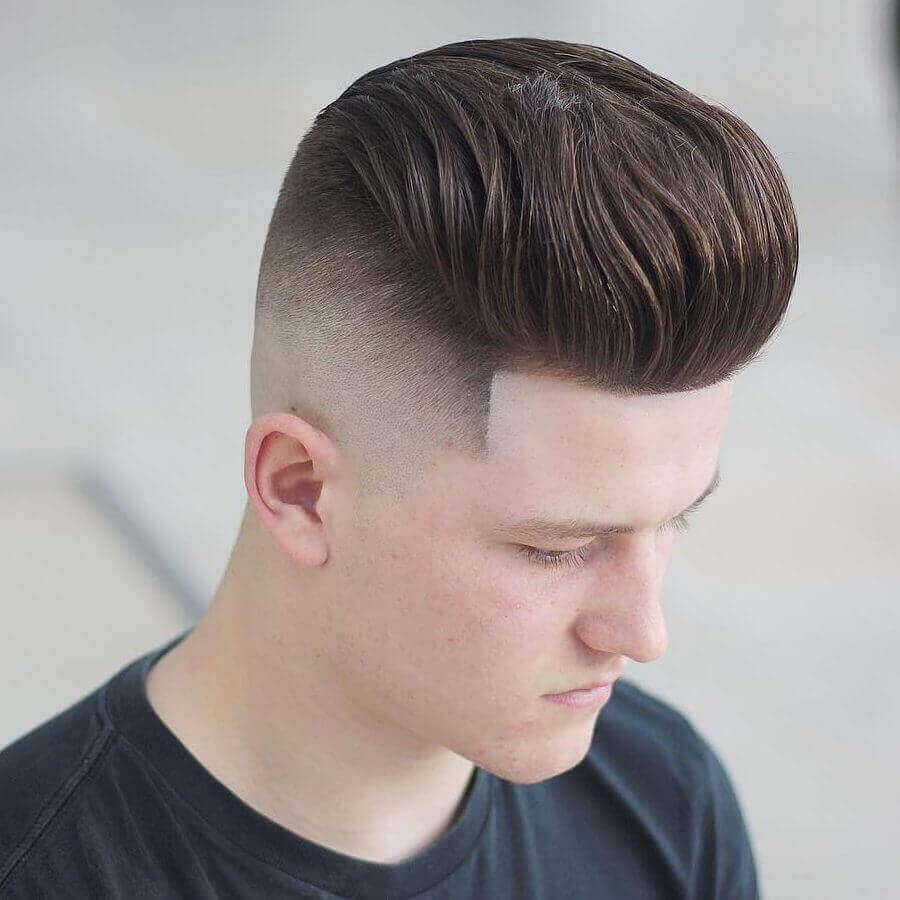 Skin Fade Pompadour