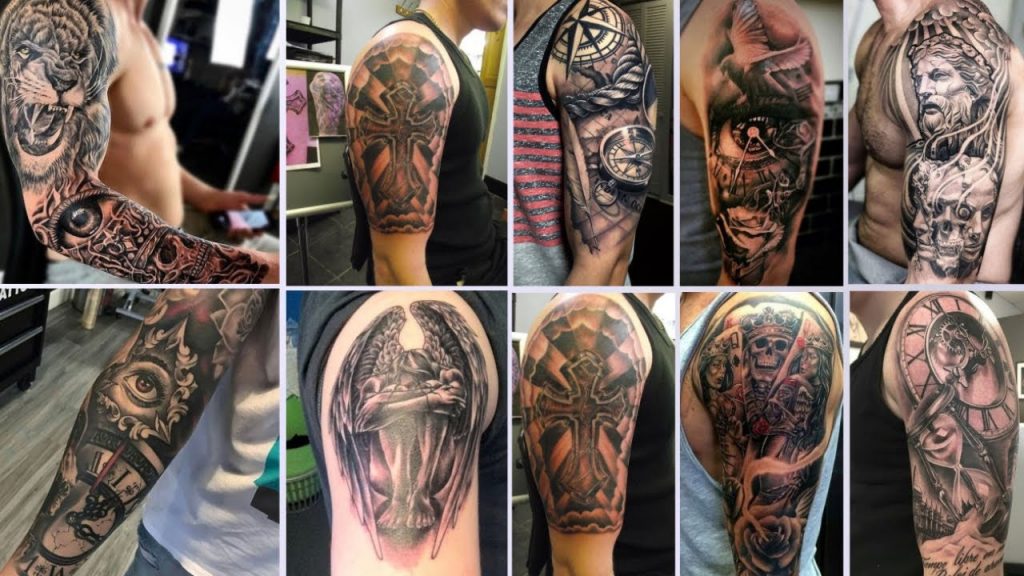 Cool Shoulder Tattoos for Men 2021-Best Shoulder Tattoos For Guys 2021