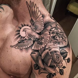 shoulder tattoos for men 2021-Tattoos Ideas For Guys- Best TATTOO Design Ideas For Men