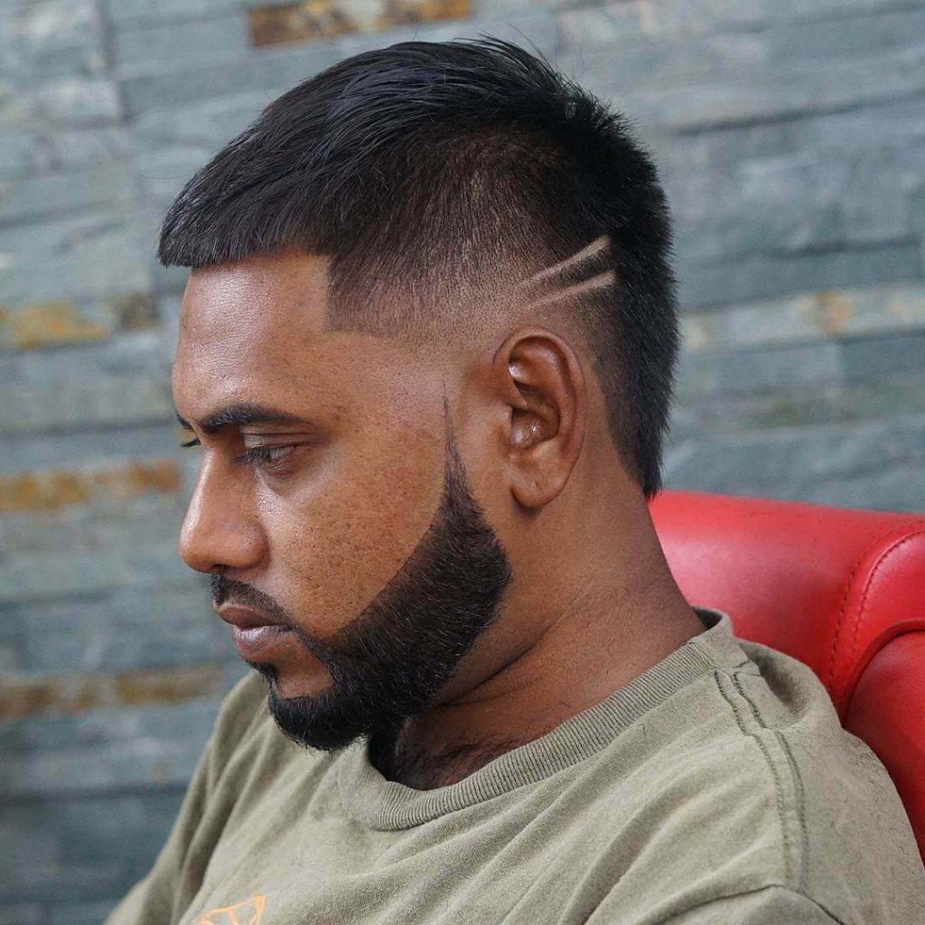 Burst Fade Haircut