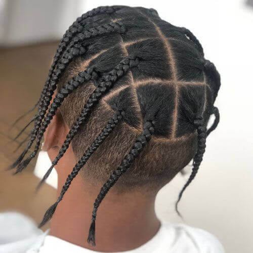 New Braid Hairstyles For Men 2021-Cool Braids Styles for Men 2021-Braids For Men
