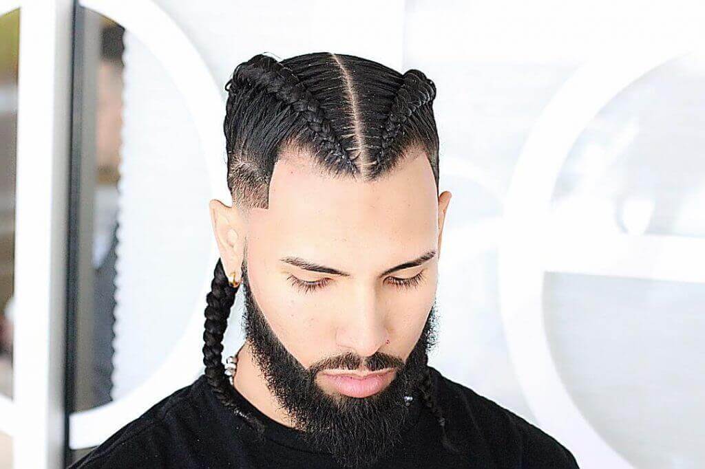 New Braid Hairstyles For Men 2021-Cool Braids Styles for Men 2021-Braids For Men