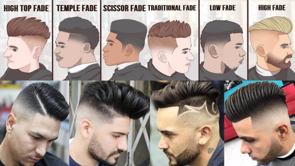 Popular Haircuts For Men-Fade Hairstyles For Guys 2021