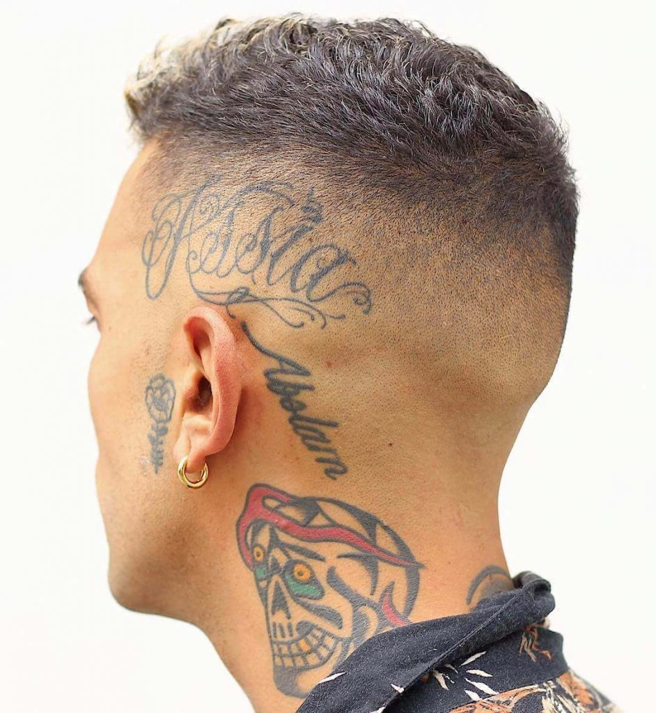 Short Hair Fade Haircut