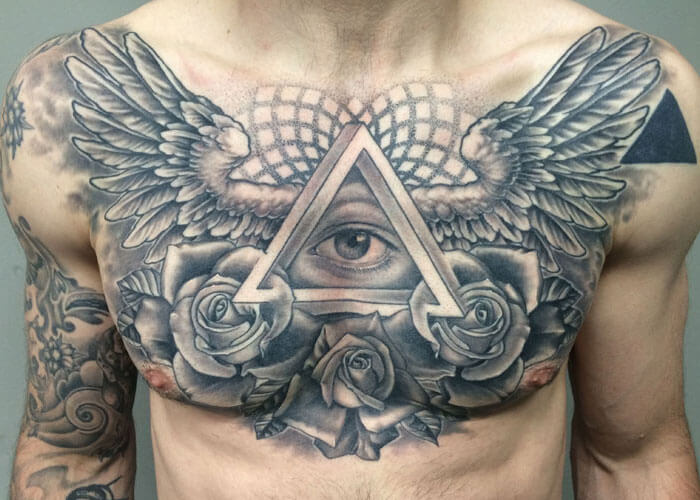 best chest tattoos for guys-16