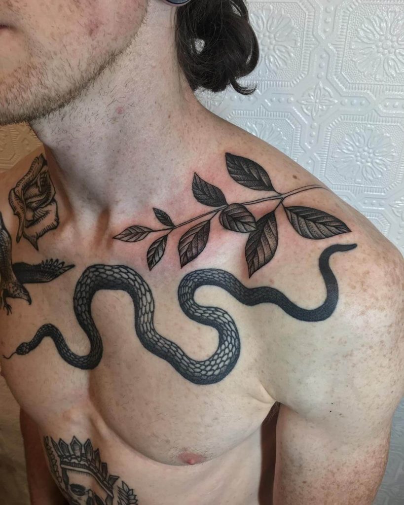 snake tattoos for men-30