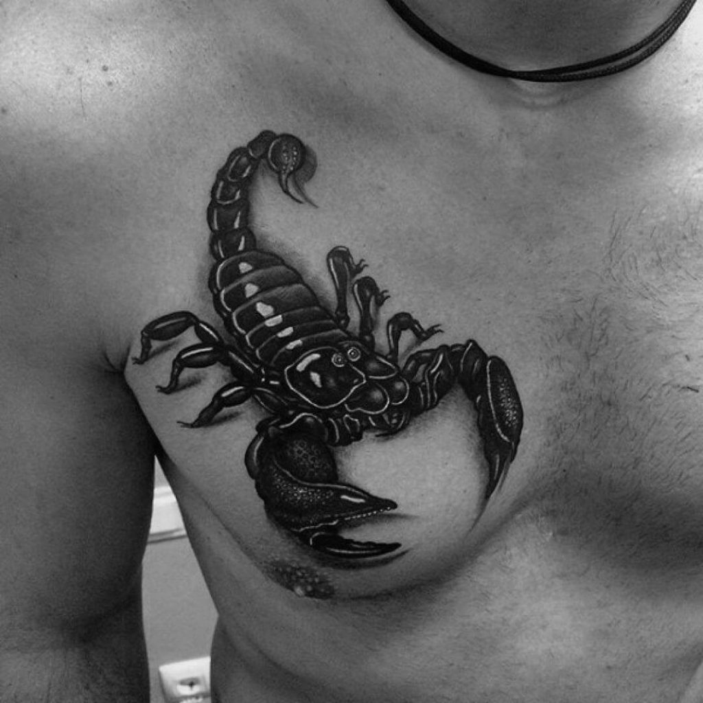 scorpion tattoo for men-40