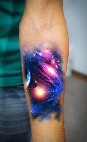 space tattoo designs