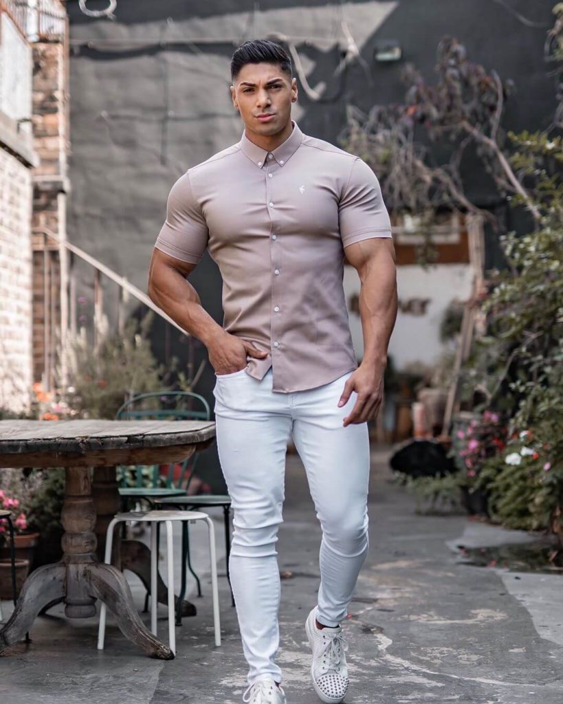outfits for muscular guys 2021-muscular mens outfit ideas 2021