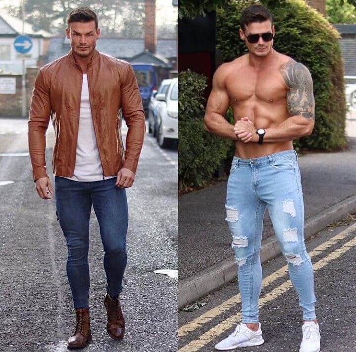 jackets for muscular guys
