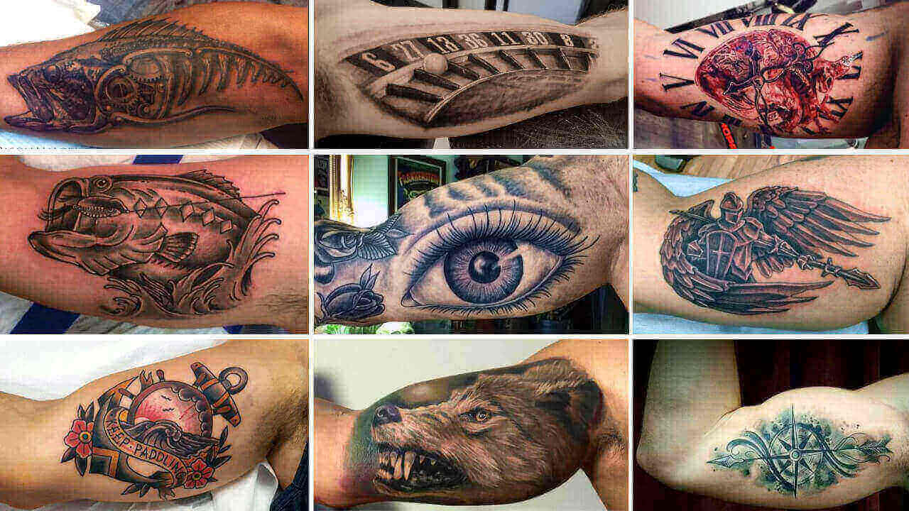 46 Best Bicep Tattoos For Guys-Mens Bicep Tattoo Ideas