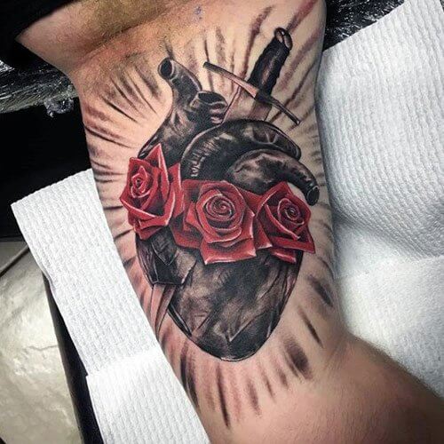 rose tattoos for men