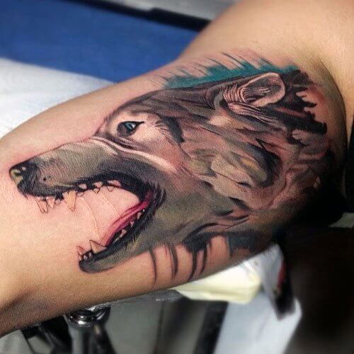 animal tattoos for men