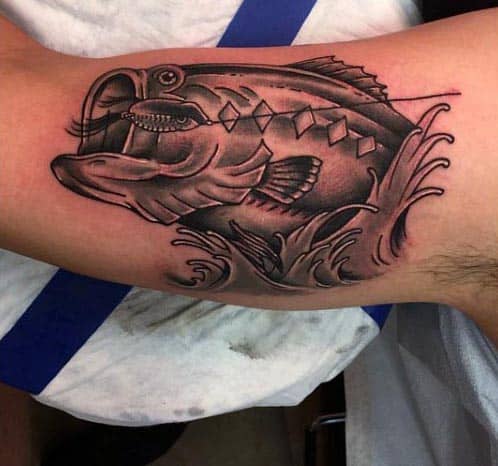 animal sleeve tattoo male
