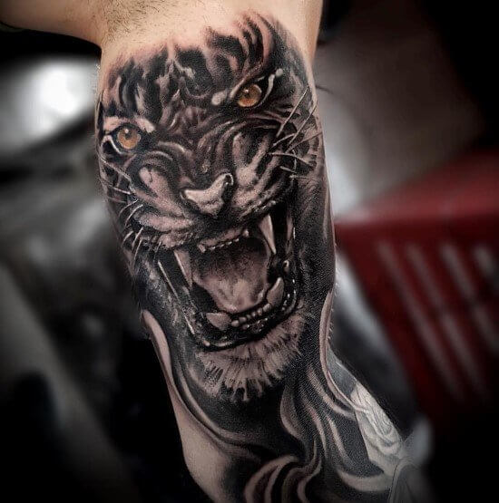 tiger tattoo design