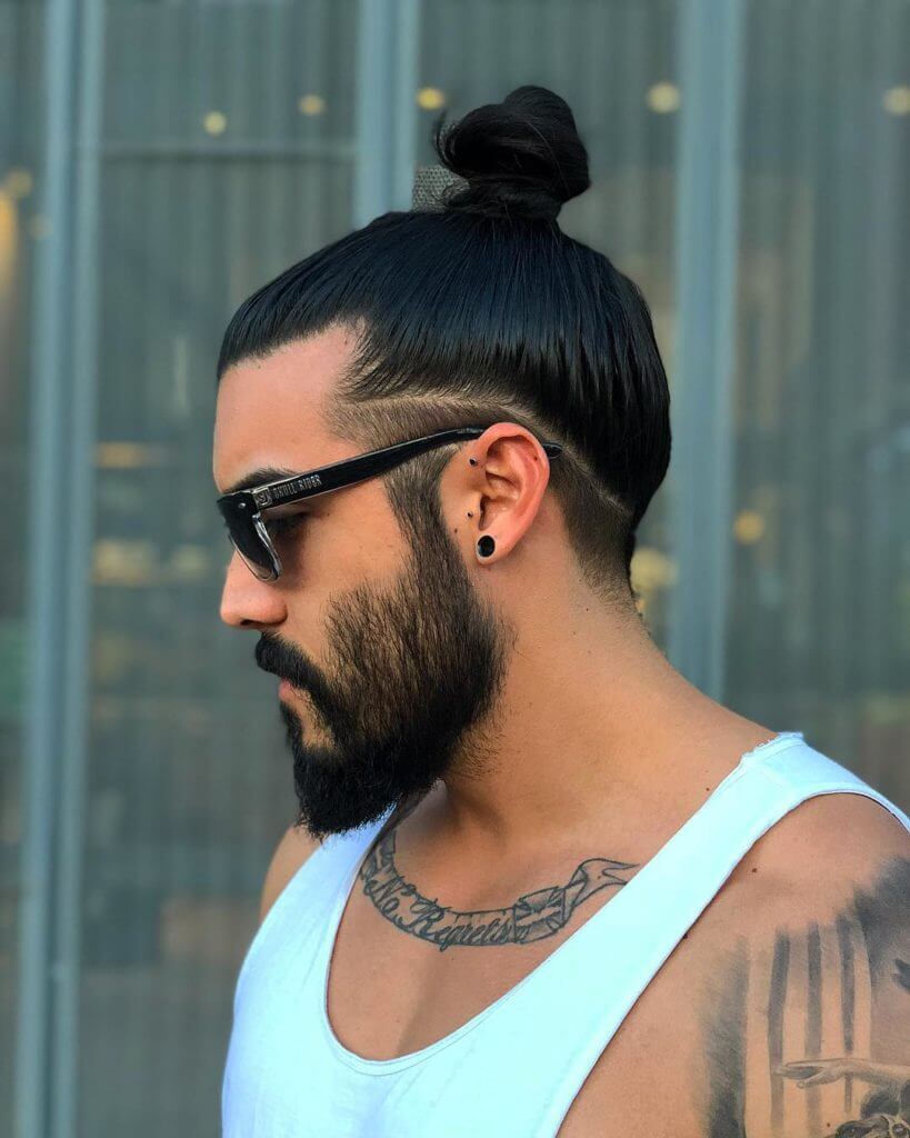 best man bun hairstyles