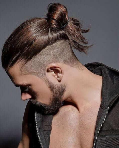 man bun undercut 2022