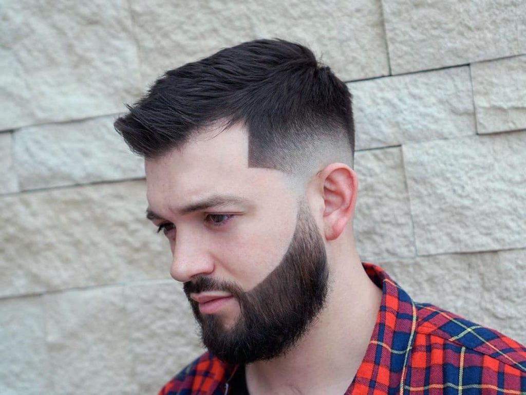 Short Hair With Beard-