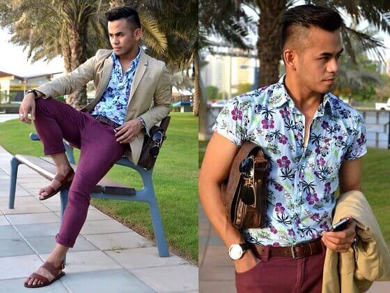 printed shirts for men full sleeve