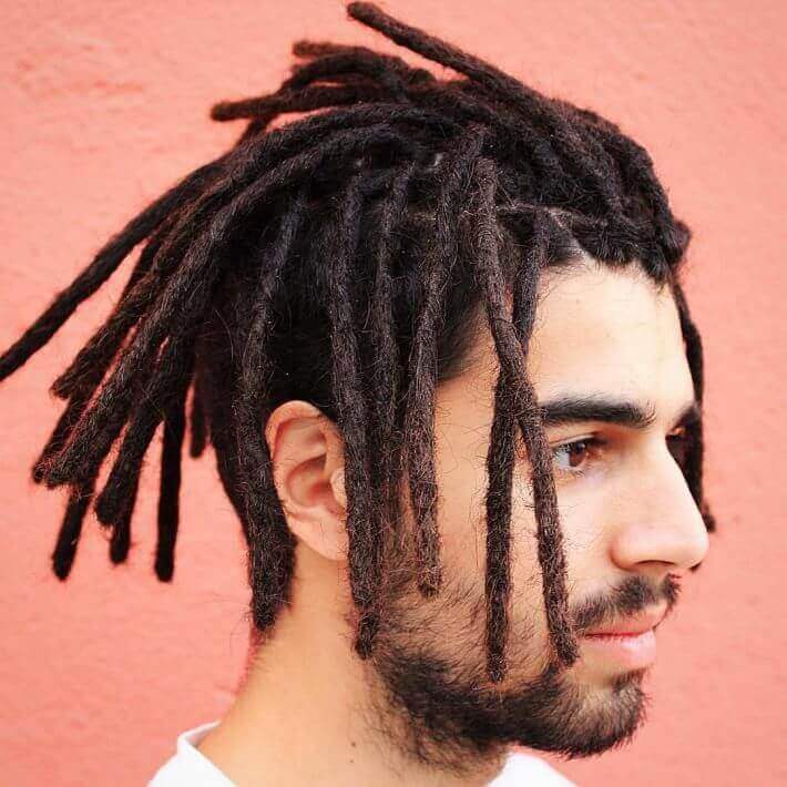 simple dreadlocks hairstyles for guys