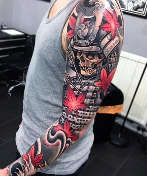 full hand tattoo for men