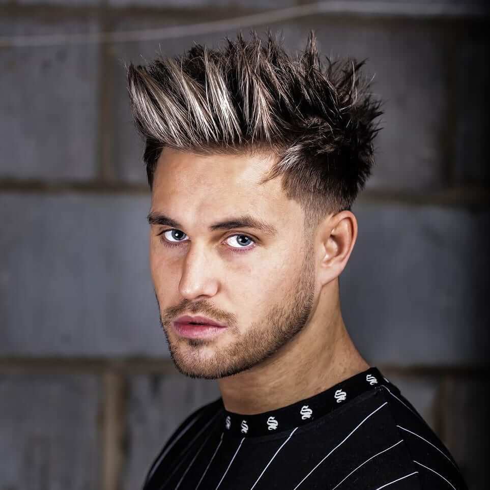 sharky haircut for men