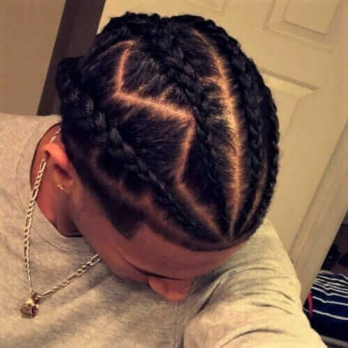 4 Cornrows for Men