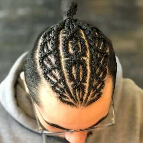 Interwoven Cornrows Braids