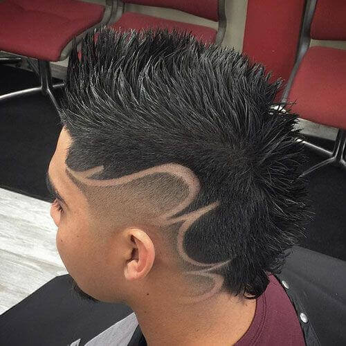 haircut tattoo for men