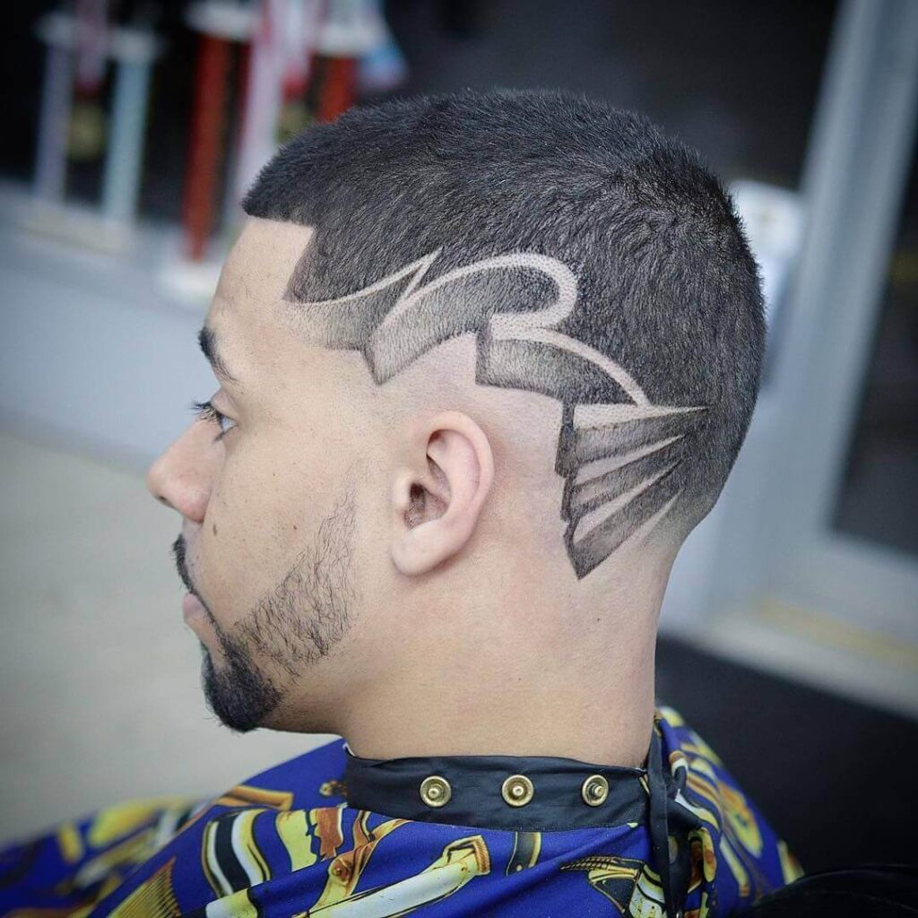 hair tattoo designs male