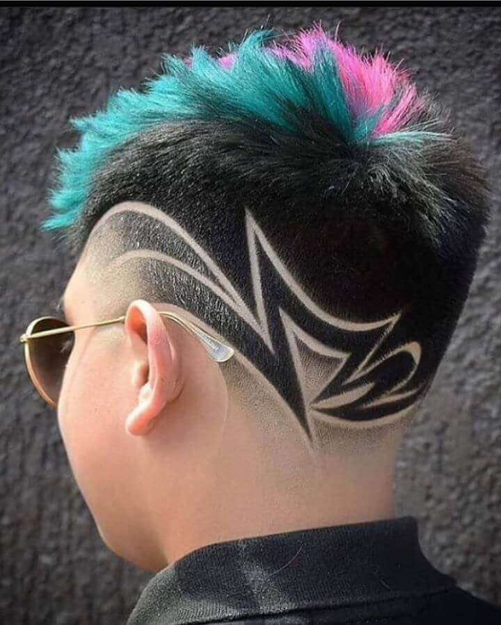 haircut tattoo designs for guys 2022