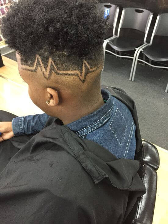 hair designs for black guys