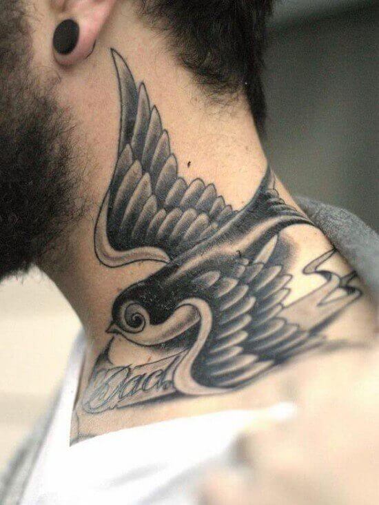 bird tattoo for men