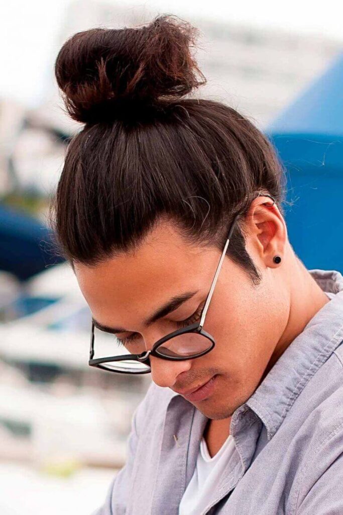 Messy Man Bun Hairstyles 2023