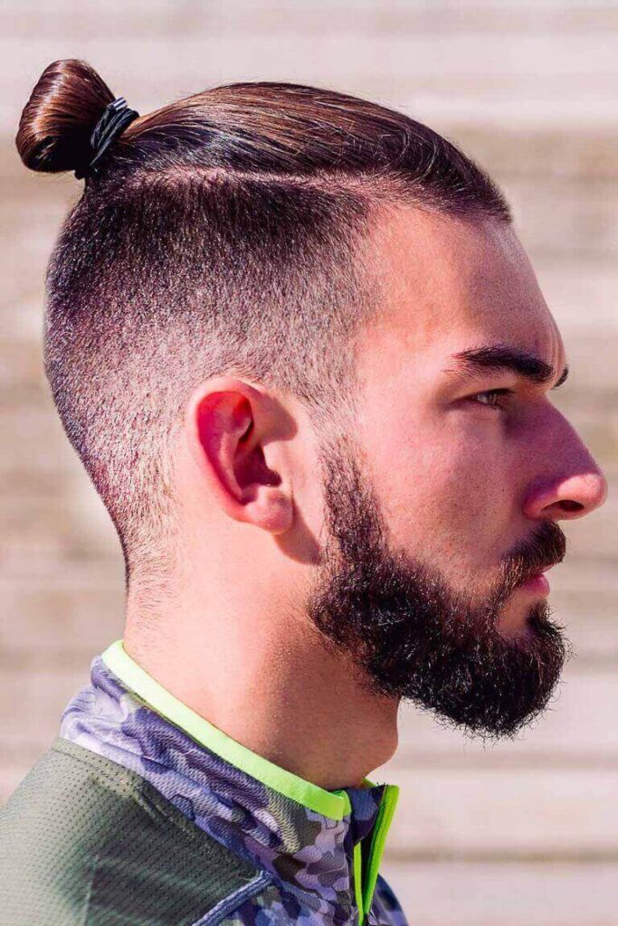 The Hottest Man Bun Hairstyles Of 2023 Mens Fashion And Styles 4190