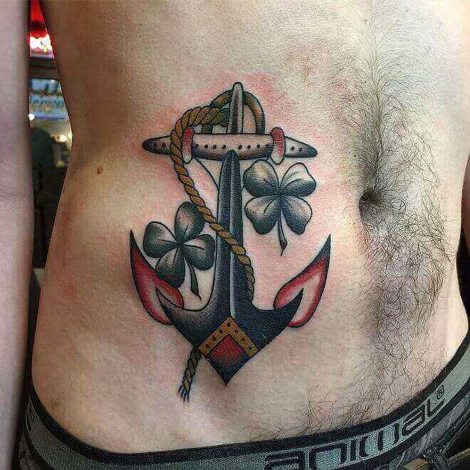 Anchor tattoo for Men