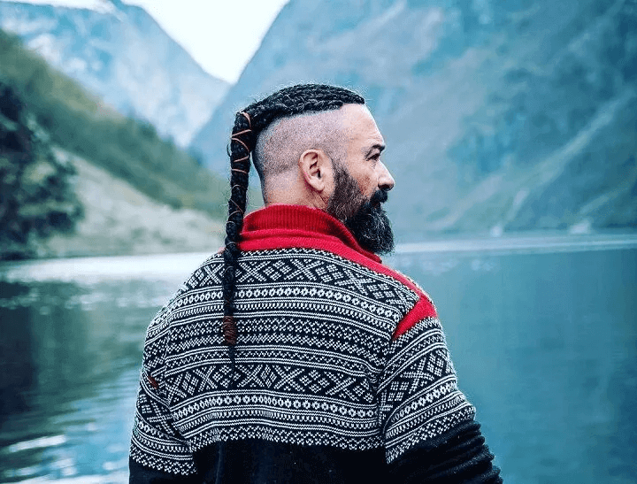 viking hairstyles male long hair